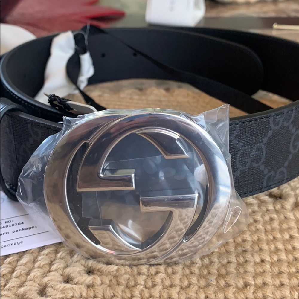 Gucci logo buckle interlocking belt - Picture 4 of 6